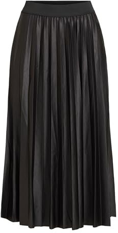 Vila Damen Vinitban Skirt/Su - Noos Rock, Schwarz, S EU