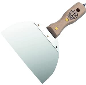 Spatola per cartongesso con inserto cacciavite - Manico in legno. Flessibile.