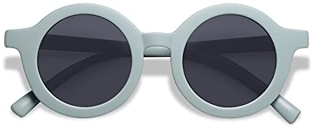 SOJOS Enfants Lunettes de soleil Rondes Garçons et Filles,Mignonnes Lunettes de Soleil Polarisées pour Enfants Protection UV400 pour La Plage Vacances SK5606