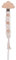 GLASSNOBLE Schnullerkette, Baby-Schnullerkette aus Buchenholz, mit Clip, Baumwollseil, Schnullerkette mit Nippelhalter, Wolken#