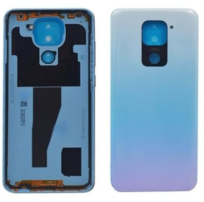 Genérico Tapa BATERIA para XIAOMI REDMI Note 9 Trasera Cubierta Blanco Polar