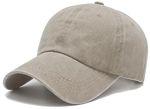Van Der Rich ® - Baseball Cap Classic Cap - Damen-Herren (Beige, One Size)