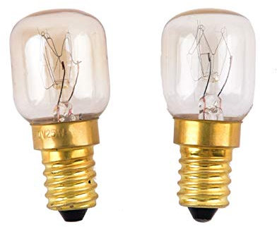 ZXMJYHK LED-Lampen können kaltweißes Licht dimmen E14 220V-240V 15W / 25W Hochtemperatur von 300 Grad Ofen/Dampf-Birnen-Dunstabzugshaube Licht Mikrowelle Birne (Color : C 15W)