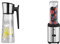 WMF Basic Wasserkaraffe 1,5 liter, Glaskaraffe mit Deckel und Griff 1,5l & Kult X Mix & Go Mini Smoothie Maker, Standmixer, Blender elektrisch, Shake Mixer 300 Watt, Tritan-Kunststoff Flasche