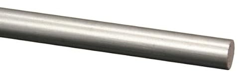 Stab Rundstahl Ø 6 mm ungeschliffen, Länge 1000 mm Edelstahl V2A Rundmaterial Rundstab Rundprofil VA Geländer Treppen Balkongeländer Grill Grillrost 1 Stück