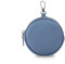 stylx Fashion You Want Damen Münzbörse aus echtes Leder, kleine Geldbörse mit Reißverschluss, Mini Portemonnaie Coin Pocket für Frauen Mädchen Kinder (blau)