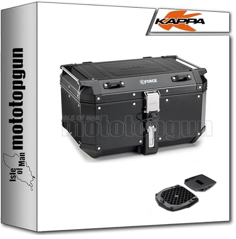 kappa kfr580b + kr5107 koffer kfr580b + trager schwarz kompatibel mit bmw f 800 gs adventure 2013 2014 2015 2016 2017 2018 mototopgun