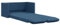 vidaXL Bodensofa, Klappbar Bodenbett Sofa mit Schlaffunktion, Schlafsofa Schlafsessel mit Metallgestell, Klappsofa Sofabett für Wohnzimmer Schlafzimmer, Blau Stoff