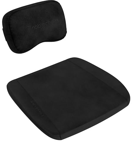 noblechairs Memory Foam Kissen-Set - Seat Pad Kopfkissen