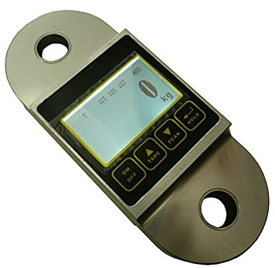 Krafttest-Push-Pull-Messgerät LC-2 1-5T Messinstrument-Spannungskräfte wasserdichtes digitales Dynamometer mit optionalem Kofferschutz und Haken für Druck- und Zugprüfungen
