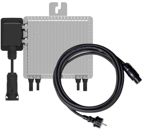 SunLit Deye SUN-M80G4-EU-Q0 800 Watt mit 5m AC-Kabel mit Schukostecker