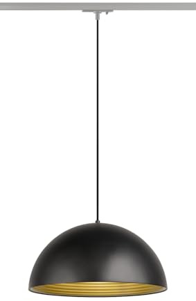 SLV FORCHINI M 40 TRACK 1Ph E27 schwarz, gold