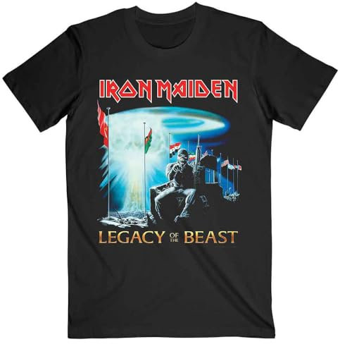 Rock Off officially licensed products Iron Maiden Two Minutes to Midnight T Shirt XXL Black