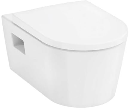 hansgrohe EluPura Original S Wand-WC Set, 365x540mm, SmartClean, AquaChannel Flush, inkl. WC-Sitz, SoftClose, 61180450