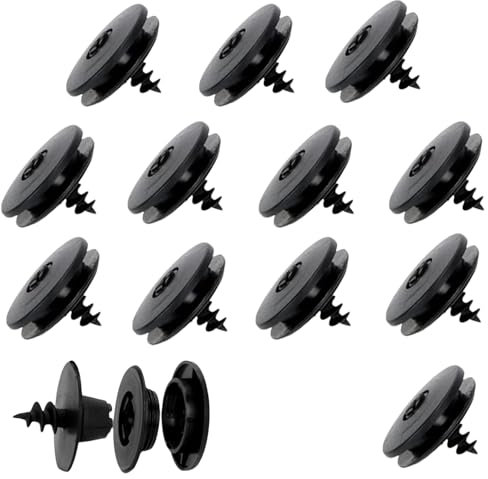 12 Stück Auto Fußmatten Clip, 3-in-1 Universal Befestigungsclips für Autoteppiche, Auto Fußmatten Befestigung Druckknopf, Auto Fussmatten Fixclips, Befestigung am Autoteppich