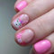 Easter Press On Nails Short Square False Nails With Rabbits Designs Spring Full Covers Glossy Acrylic Nails For Women