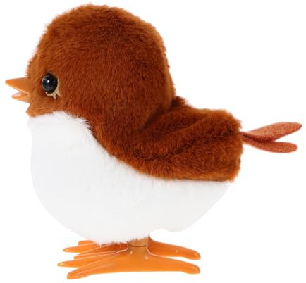 HOMOBABE Jumping Sparrow Aufziehspielzeug Für Fluffiges Und Bouncy Tiermodell Als Partygeschenk Für Ostern Und Feiertage Fördert Motorische Fähigkeiten