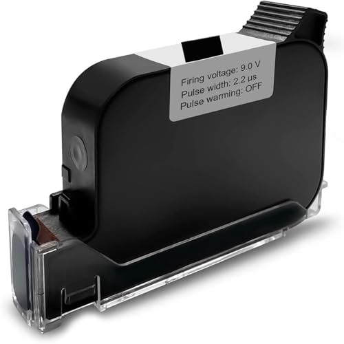 WELCZEK Original-Tintenpatrone für Handdrucker H125, Schwarz