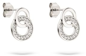 s.Oliver Damen Schmuck – Halskette, Armband und Ohrstecker aus 925er Silber mit runden Steindesigns – Klassisch, Zeitlos & Schön – Perfekte Geschenkidee