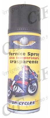 VERNICE SPRAY TRASPARENTE ALTA TEMPERATURA 400 ML PINZE FRENI AUTO
