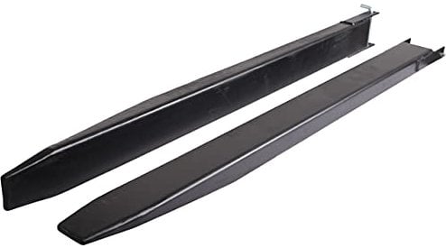 Pallit 1,6m Gabelverlängerung geschlossen 1600mm Länge 110 x 50 mm Innenmaß EXTEND Gabelverlängerung Stapler Zubehör aus Stahl Paar Zinkenverlängerung lange Gabel