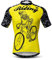 Cycling Jersey Men Bike Clothing Bicycle Jersey topMountain Road MTB Jersey Shirt Short Sleeve Team Sports Wear Yellow Riding Size L