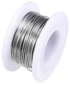 sourcing map 0.7mm 21AWG Heating Resistor Wire Wrapping Nichrome Resistance Wires for Heating Elements 32.8ft