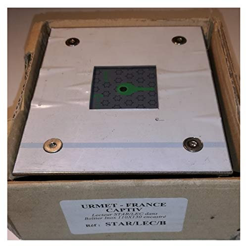 Urmet Star/LEC/B Lesegerät Star/LEC in Edelstahlbox – Ø110 x 130 mm