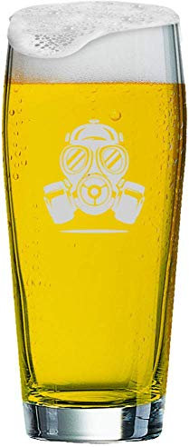 MeinGlas GmbH Bierglas mit Gravur von [Name] + Logo | 0,5 Liter Bierglas Willi mit Motiv (Corona) und einem Namen Ihrer Wahl als Gravur (Motiv 07)