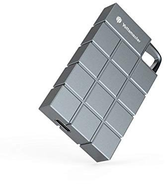 Yottamaster 512G Portable SSD USB3.2 Gen 2 External Solid State Drive, Portable External SSD Storage for PC [HCES3-512G]