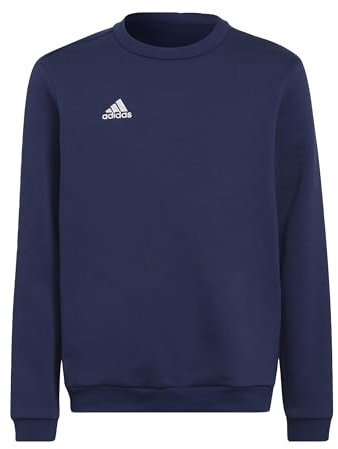 adidas Unisex Kids Entrada 22 Sweat Top, Team Navy Blue 2, 9-10 Years