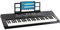 McGrey 6170 BK Akku-Keyboard - 61 Tasten-Keyboard mit integriertem Akku - 200 Klänge und Rhythmen - MP3-Player via USB-Stick - Begleitautomatik und Lernfunktion - Inkl. Mikrofon - Schwarz