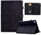 Vkooer Case for iPad 9th / 8th / 7th Generation 10.2-inch 2021/2020/2019, 10.5'' iPad Air 3/Pro 2017 Leather Folio Cover with Card Pocket Multi Angle Viewing, Black