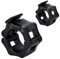 Taeku Barbell Clamp Collar 1 Pair Quick Release Locks Collar Clips Barbell Clamps Dumbbell Clips For Weight Lifting Training (1''/25MM)