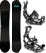 RAVEN Snowboard Set: Snowboard Pure Mint + Bindung FT360 Black (Snowboard 139 cm + Bindung S, FT360 Mint)