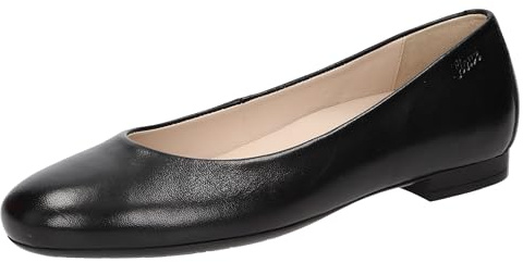 Sioux Damen Villanelle Ballerinas, Schwarz, 39 EU