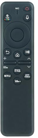 AULCMEET BN59-01432A El Nuevo Control Remoto de Voz de reemplazo es Adecuado Samsung 2023 8K Neo QLED HDR Smart TV QN98Q70CAFXZA QN98Q80CAFXZA UN43CU8000FXZA UN50CU8000FXZA