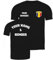 lepni.me Personalisiertes Herren-Fußballtrikot Rumänien-T-Shirt | Name und Nummer | Rumänische Flagge, Abzeichen | Fußball-Europameisterschaft 2024 (M Schwarz Mehrfarben)