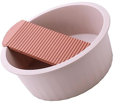 Healeved 1 Set Di Bacinella 2 in 1 Per La Pulizia Del Bucato Con Tavola Integrata E Secchio Per Il Lavaggio A Mano Per Neonati Bambini E Bambine Campeggio