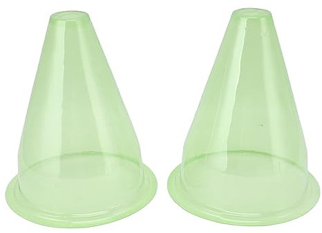 Srliya 12 Stück Garten-Cloches aus Kunststoff, Multifunktionale Pflanzenabdeckungen, Protektoren, Kuppelglocke, Transparentes Glas, Verhindern Vogelfrost