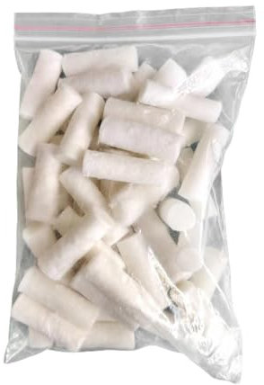 Fire Starter Cubes | Wax Firestarter Blocks | Cotton Sticks, Grill Fire Starter, Firestarter Blocks Fire Wood for Fireplaces, Campfires, Bonfires, Grill