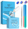 15ml Gel Nail Polish Remover, Gel Remover, Gel Polish Remover, Builder Gel Remover, Peel Off In 3-5 Minutes, Quick & Easy Removes Nail Gel, Acrylic Remover Kit, Included Cuticle Pusher and Tools File