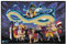 ARTOne Piece The Crew Versus Kaido Maxi-Poster – Schwarz glänzend gerahmt