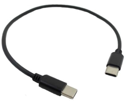 Taoricen USB-C zu USB-C Adapter Mikrofon-Kabel für RODE SC16 SC15, DJI MIC, RODE GO II, Lark Max Mikrofon-System (30cm)