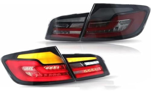 JENGF Auto Rücklicht-Komplettsets für BMW 5er F10 F18 2011-2017 M5,Auto Rückleuchten Blinklicht Wasserdicht Rücklicht Signallicht Sicherheit Licht Heckleuchten