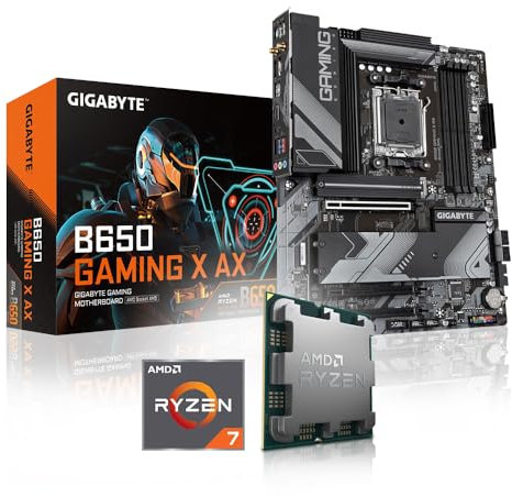 Memory PC Aufrüst-Kit Bundle Ryzen 9 9950X 16x 5.7 GHz Prozessor, 16 GB DDR5, GIGABYTE B650 Gaming X AX WiFi, be Quiet! Dark Rock 5 (zusammengebaut inkl. Bios Update + Funktionskontrolle)