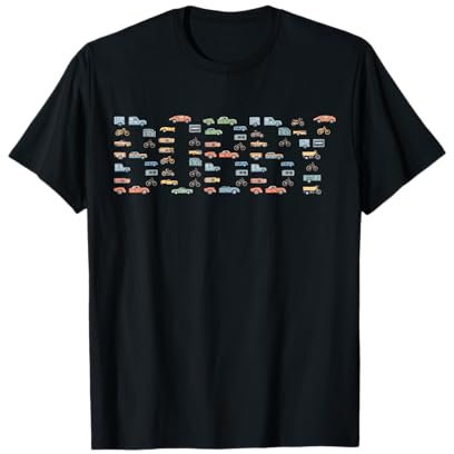 Bobby Custom Name Personalisierte Classic Cars Jungen Frauen Männer T-Shirt