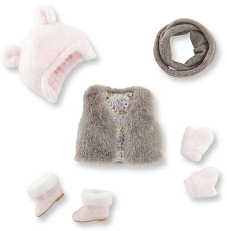 Winteroutfit Set, 7 Teile, Outfitset für alle 36cm MaCorolle Ankleidepuppen, ab 3 Jahre