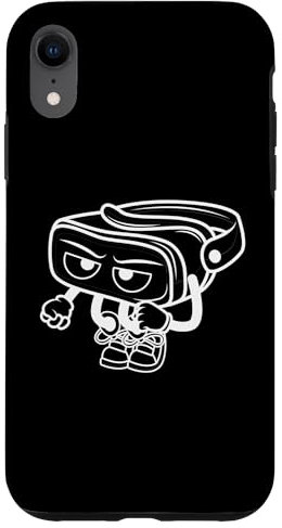 iPhone XR VR Headset Goggles Virtual Reality Futuristic Technology Case