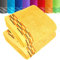Lashuma 2er Frottee Handtücher Set Gelb - Aprikose 50x100 cm, Lugano weiche Baumwollhandtuch aus 100% Baumwolle